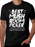 Best Mushroom Picker Graphic T-Shirt