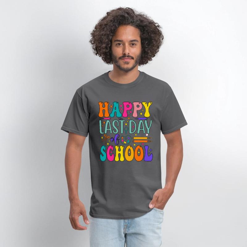 Happy Last Day Of School Teacher Student Graduatio