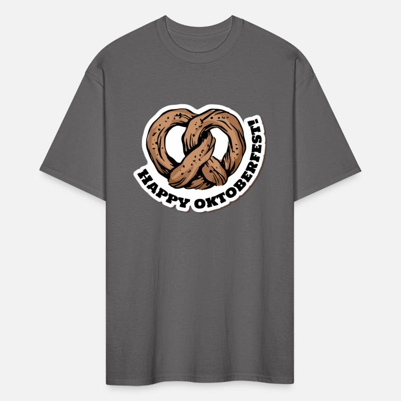 happy oktoberfest pretzel