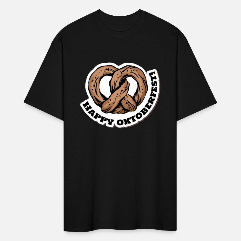 happy oktoberfest pretzel