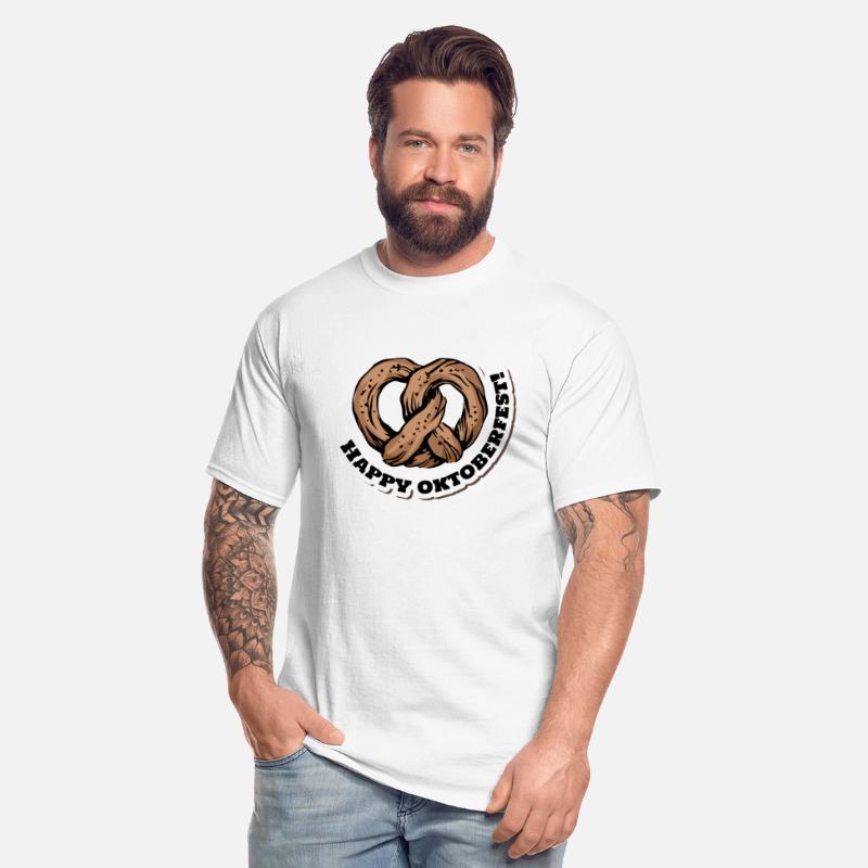 happy oktoberfest pretzel