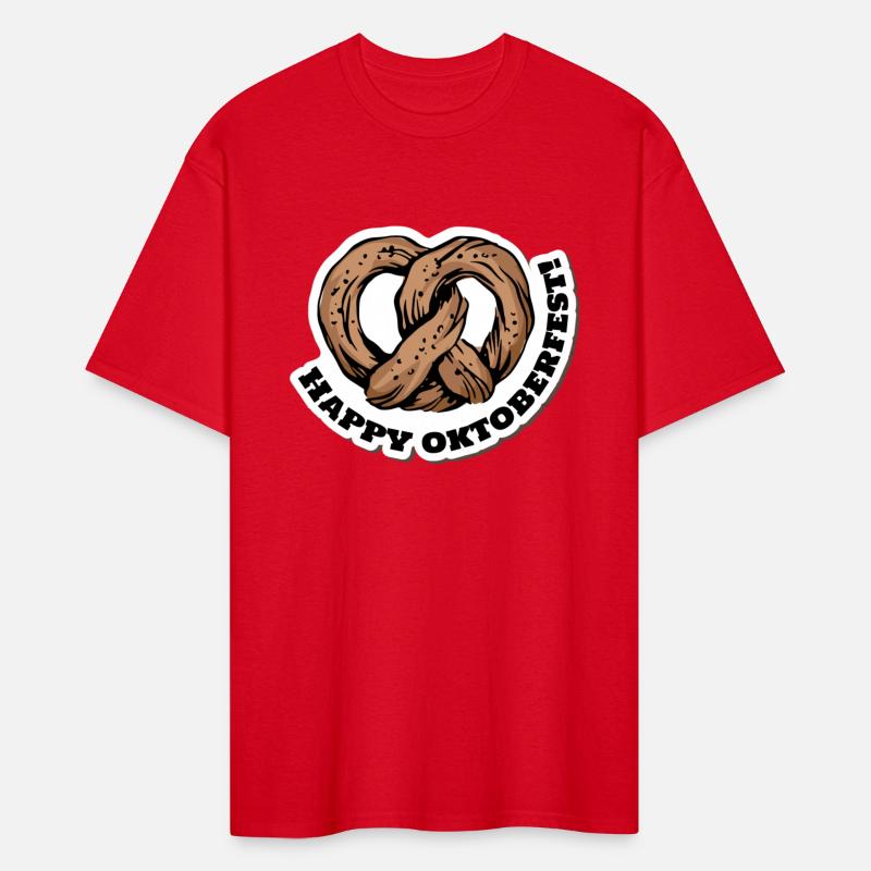 happy oktoberfest pretzel