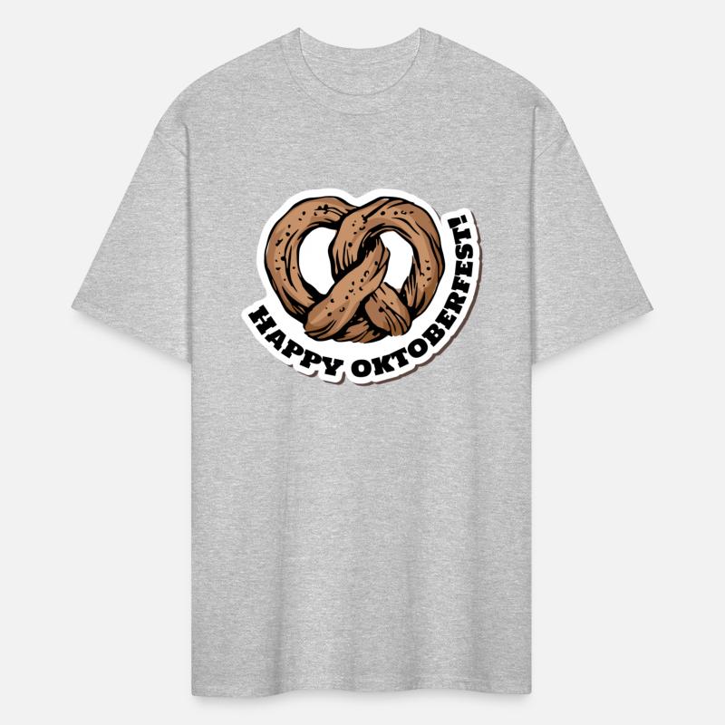 happy oktoberfest pretzel