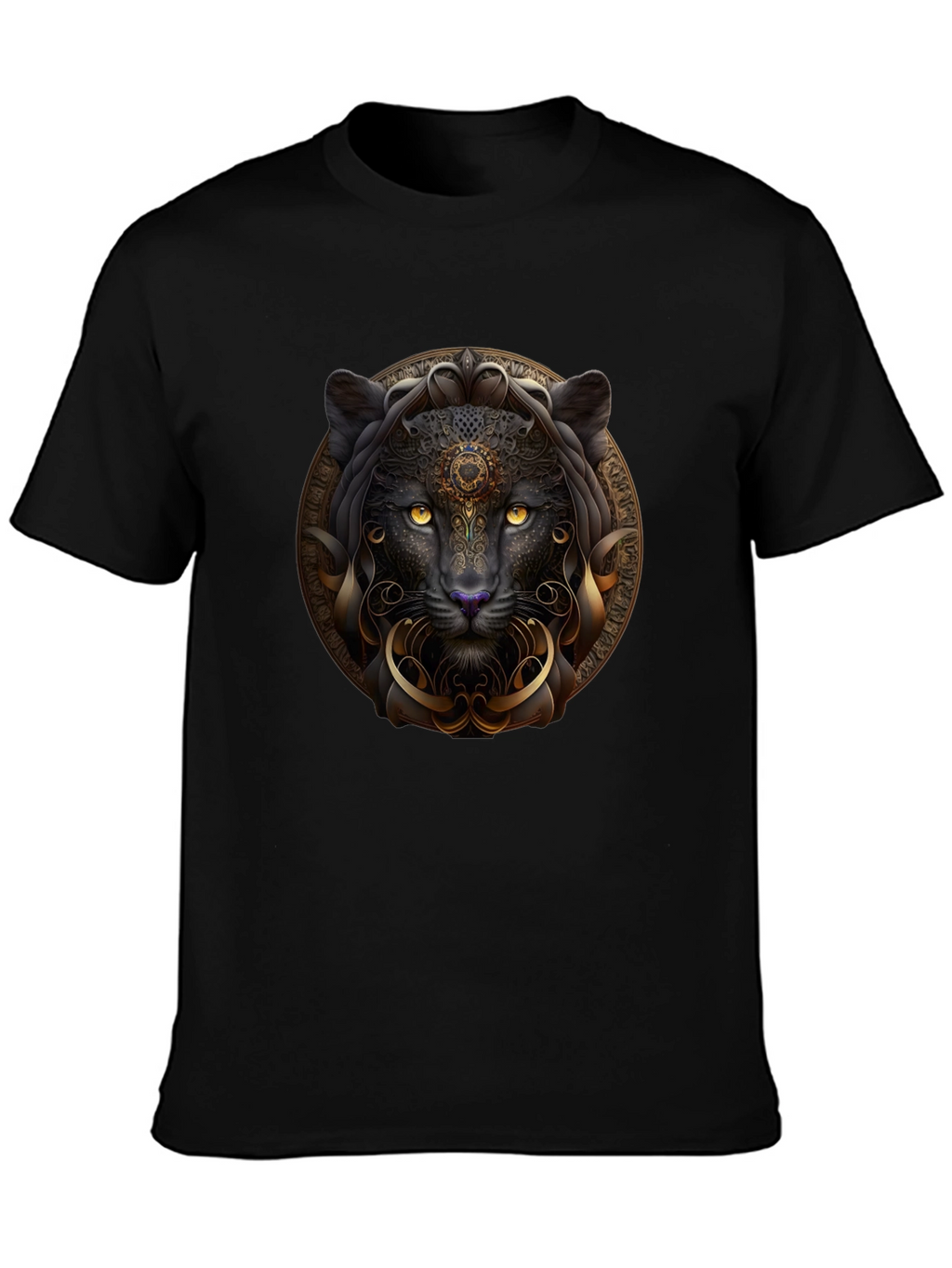 Mystic Panther Graphic Tee - Unique Art Design