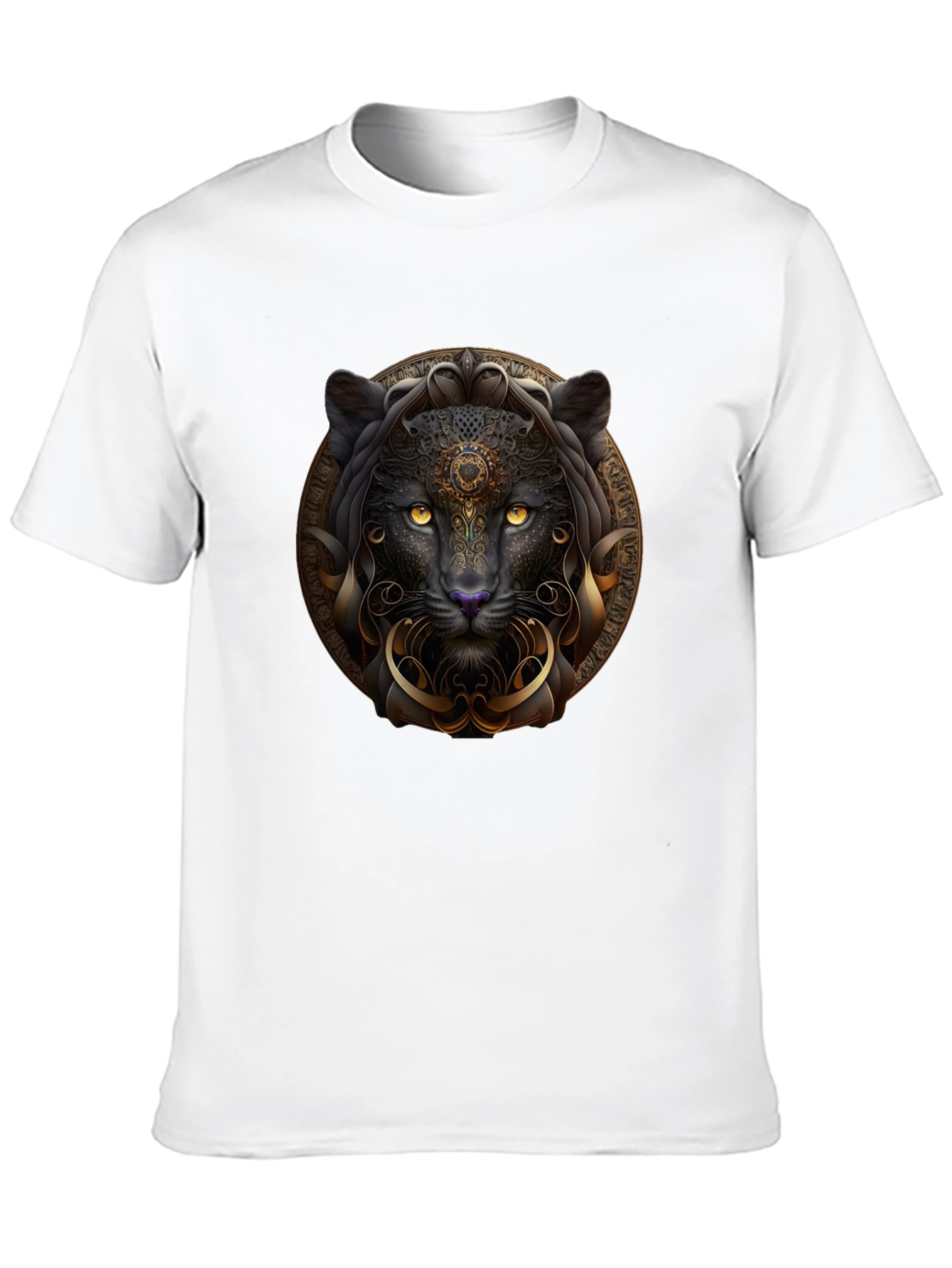 Mystic Panther Graphic Tee - Unique Art Design