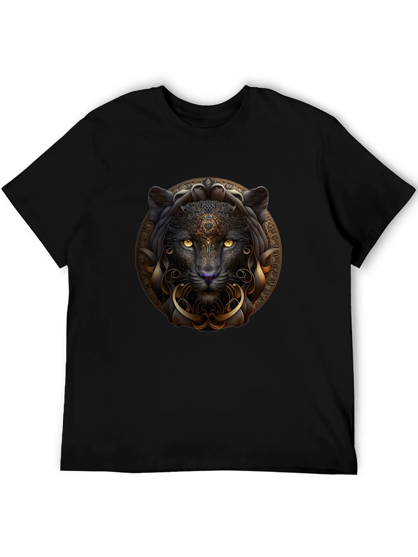 Mystic Panther Graphic Tee - Unique Art Design