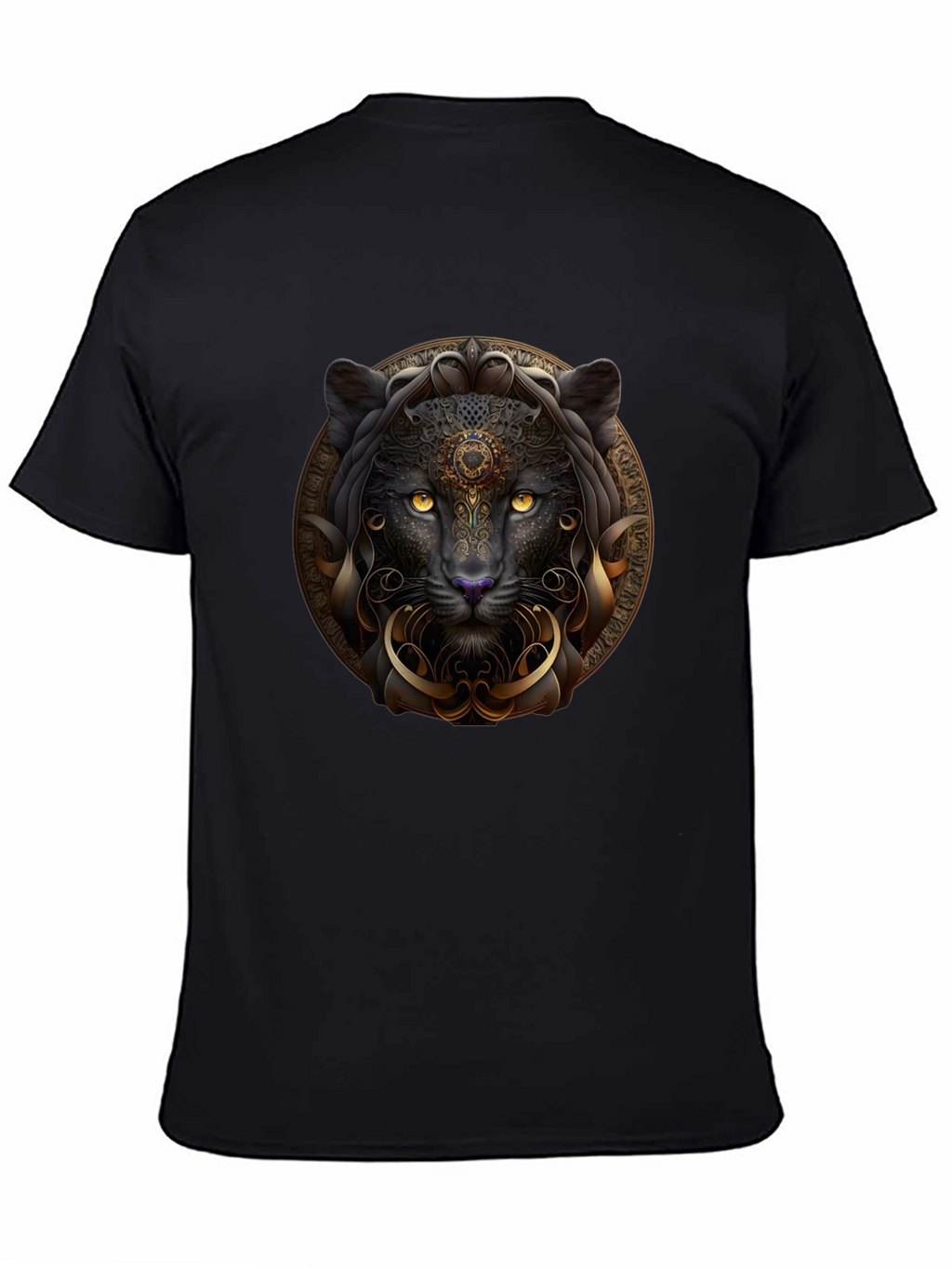 Mystic Panther Graphic Tee - Unique Art Design