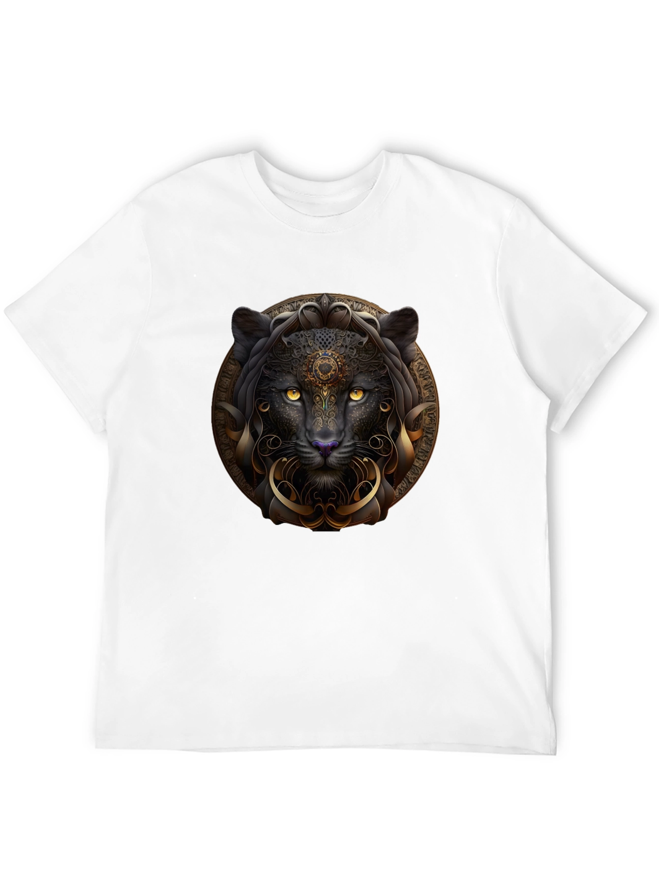 Mystic Panther Graphic Tee - Unique Art Design