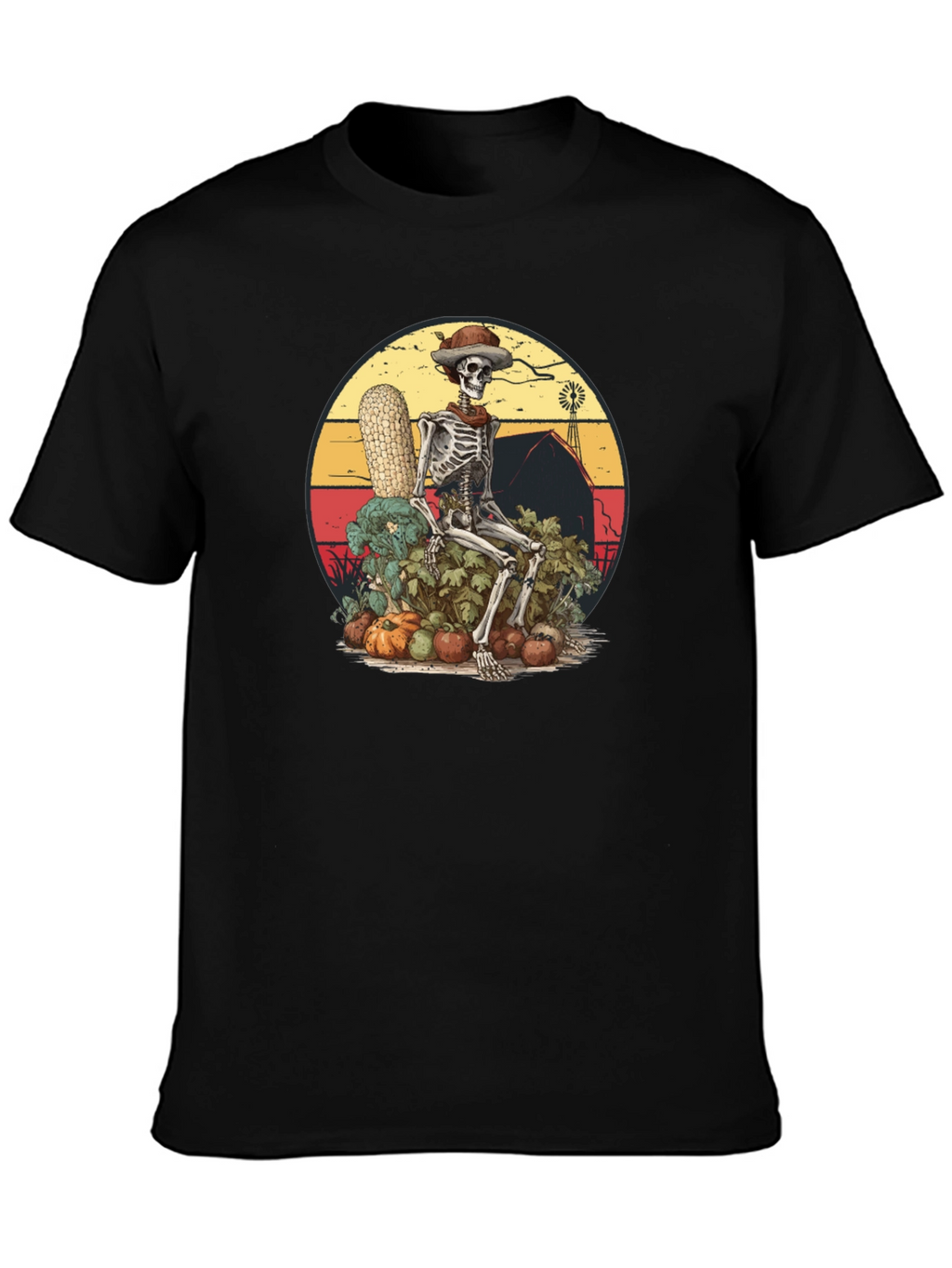 Harvest Skeleton Graphic Tee