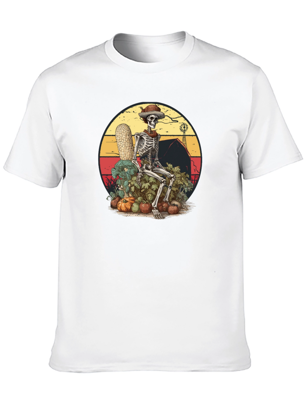 Harvest Skeleton Graphic Tee