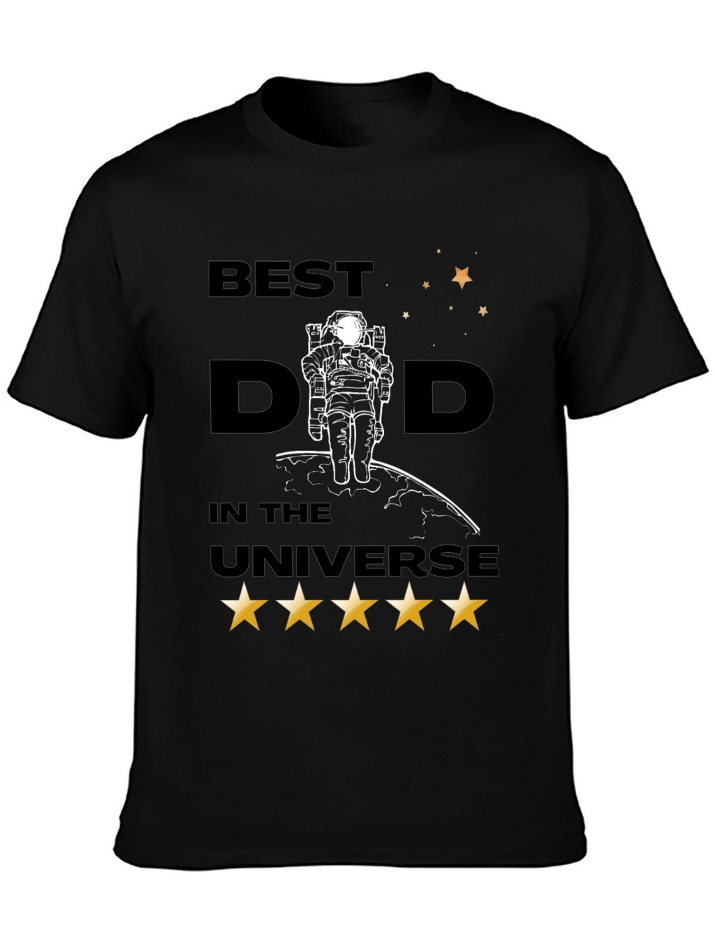 Best Dad in the Universe Graphic Tee