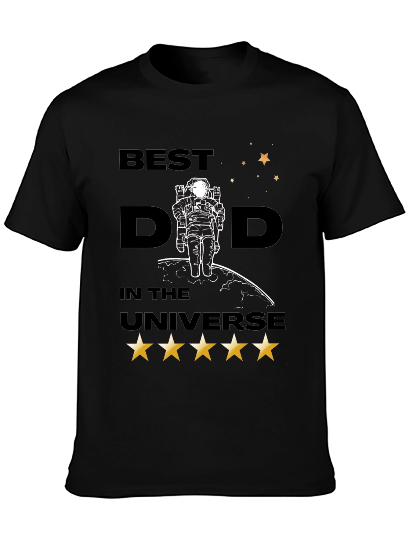 Best Dad in the Universe Graphic Tee