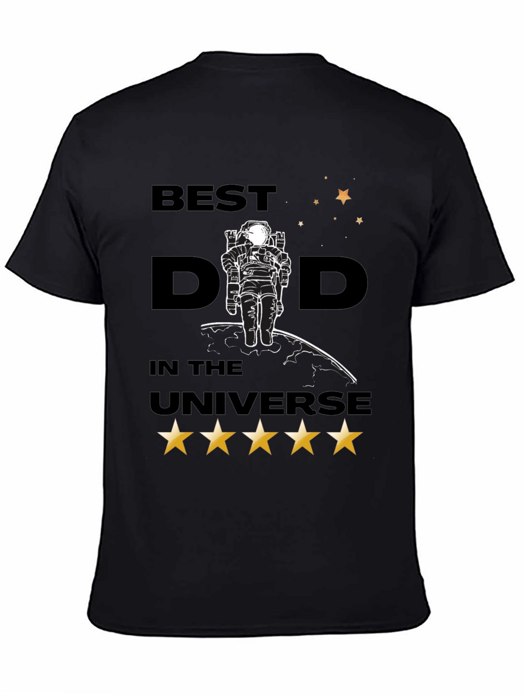 Best Dad in the Universe Graphic Tee