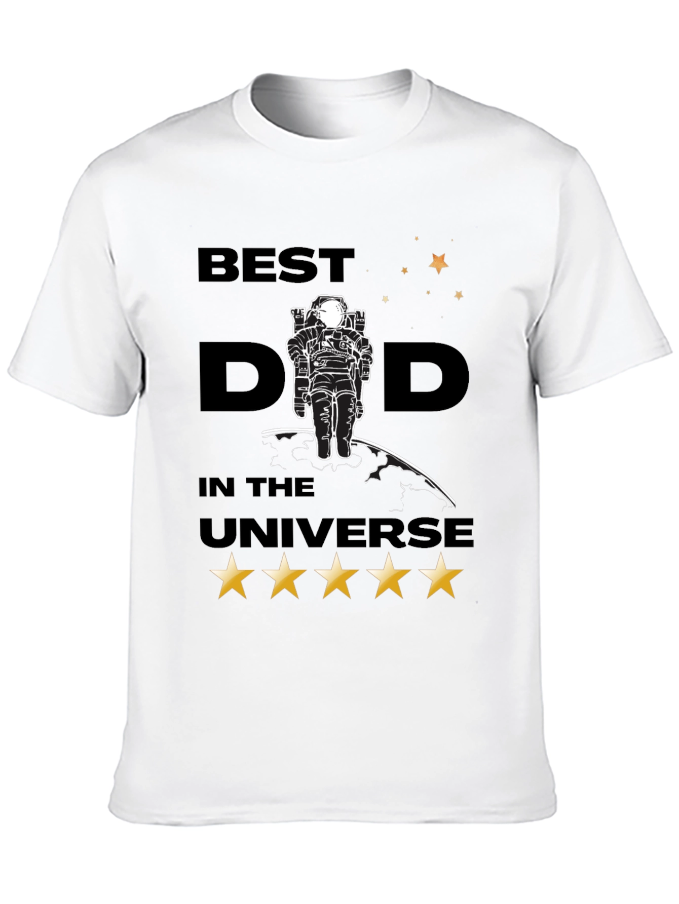 Best Dad in the Universe Graphic Tee