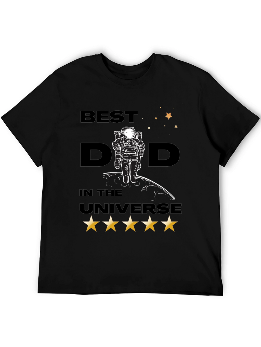 Best Dad in the Universe Graphic Tee