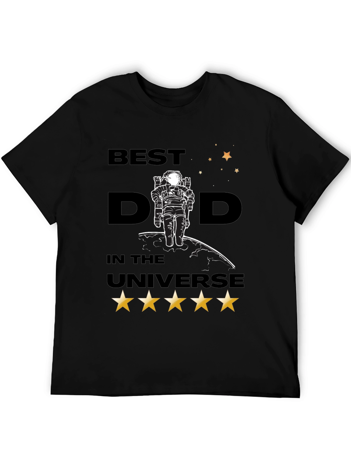 Best Dad in the Universe Graphic Tee
