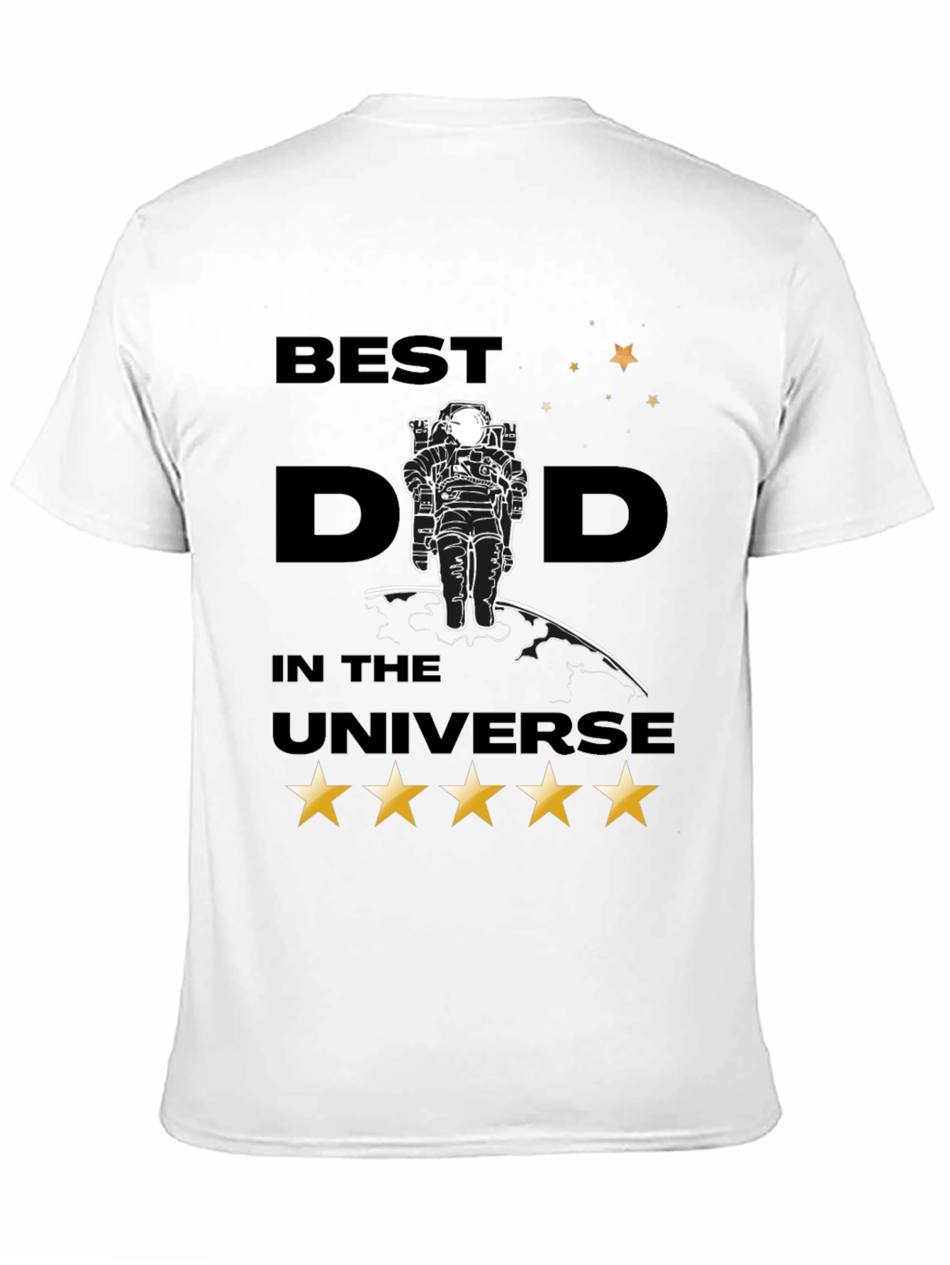 Best Dad in the Universe Graphic Tee