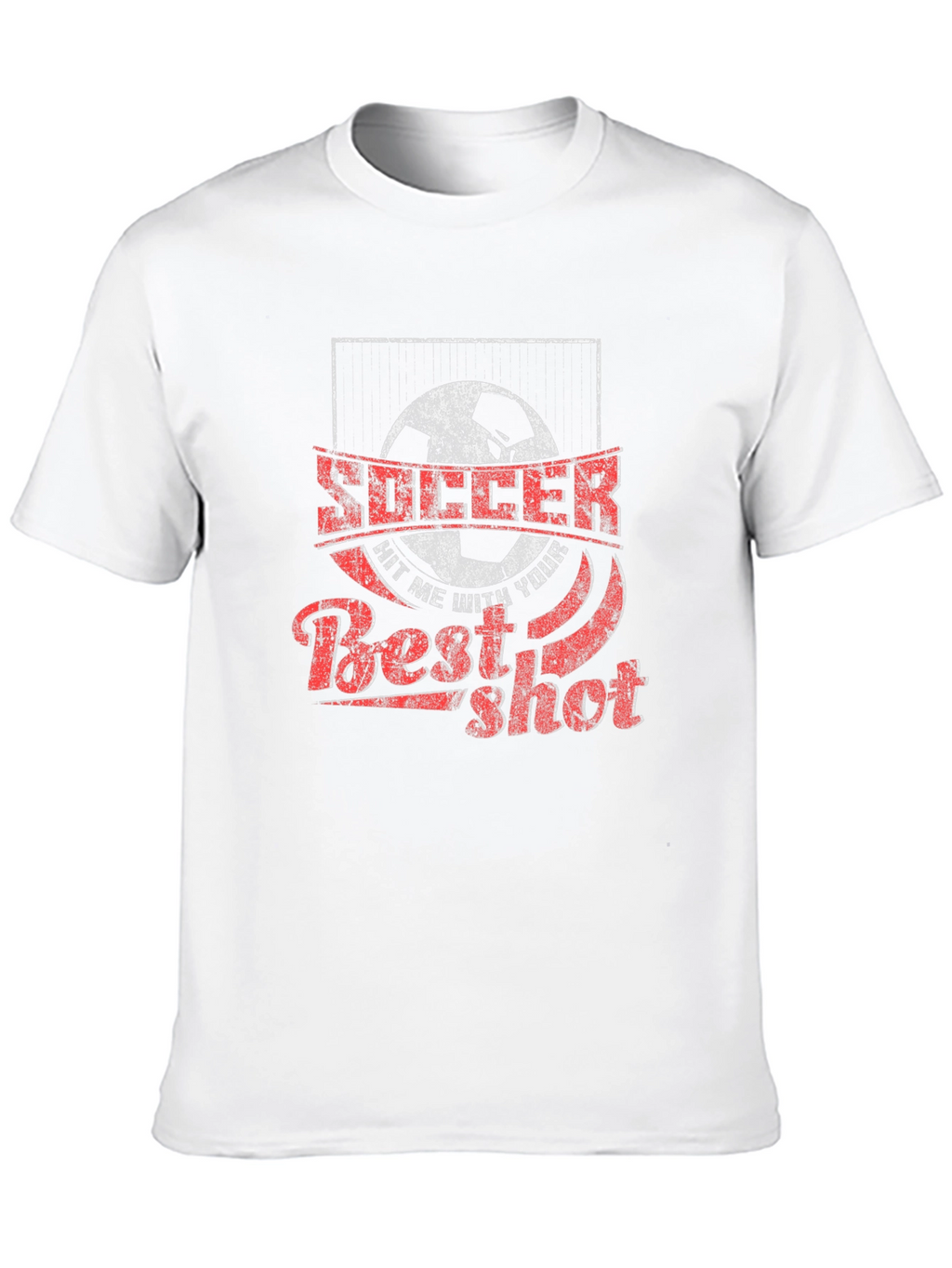 Soccer Best Shot Graphic T-Shirt