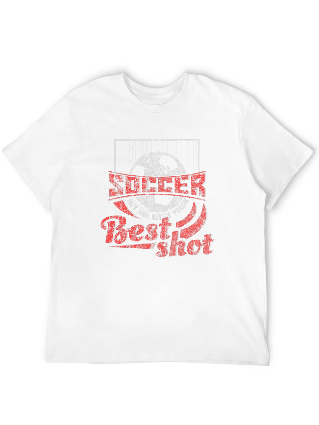 Soccer Best Shot Graphic T-Shirt