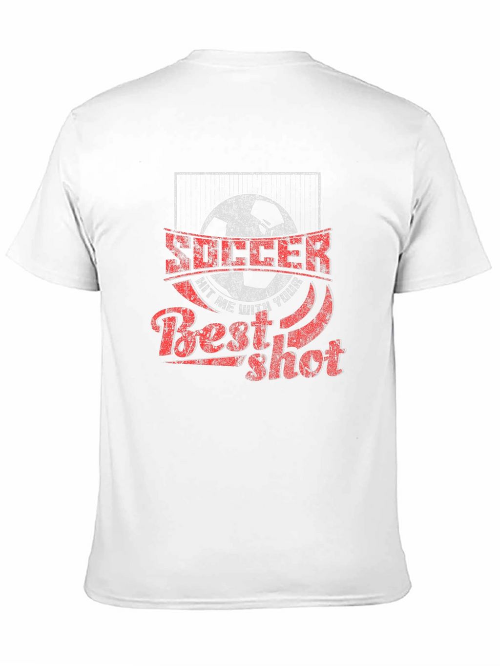 Soccer Best Shot Graphic T-Shirt