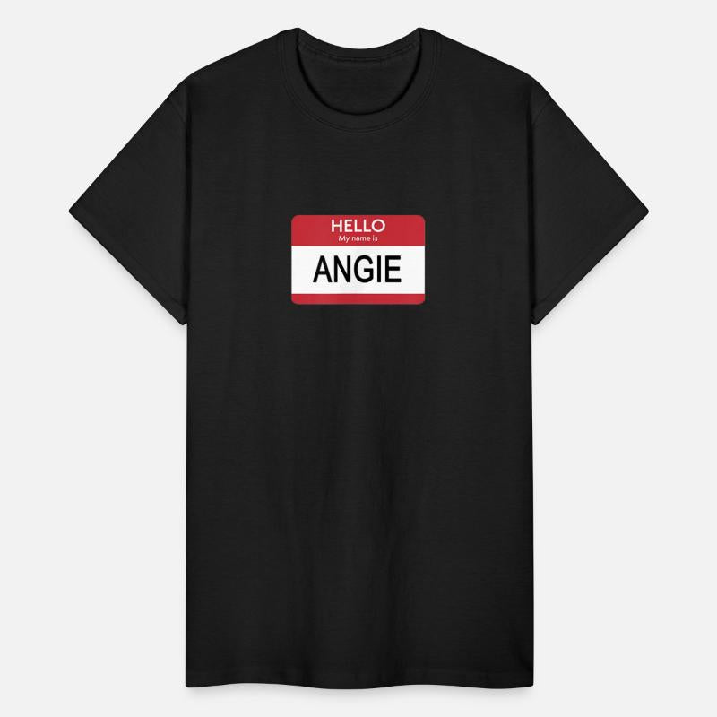 Hello Name Angie Tag