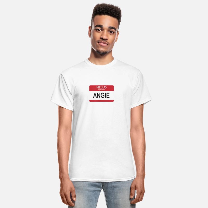 Hello Name Angie Tag