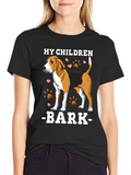 My Children Bark T-Shirt | Dog Lover Tee