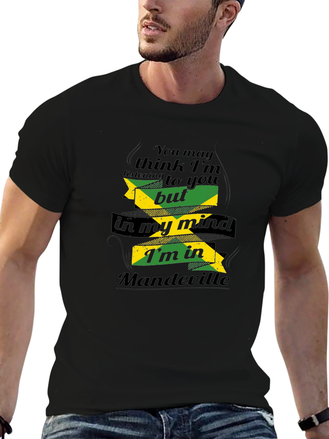 Mandeville Mind T-Shirt: Jamaican Pride Graphic Tee