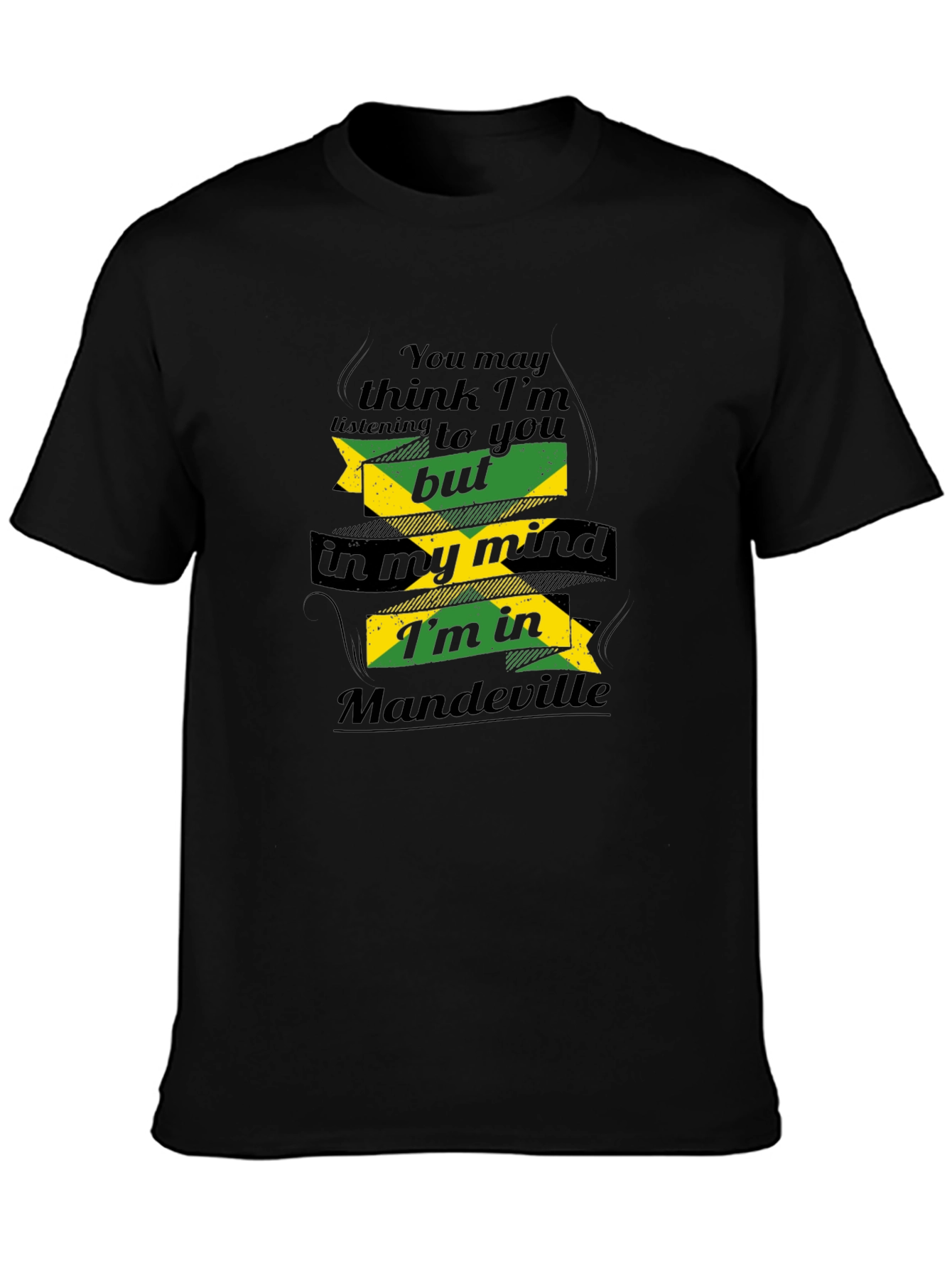 Mandeville Mind T-Shirt: Jamaican Pride Graphic Tee