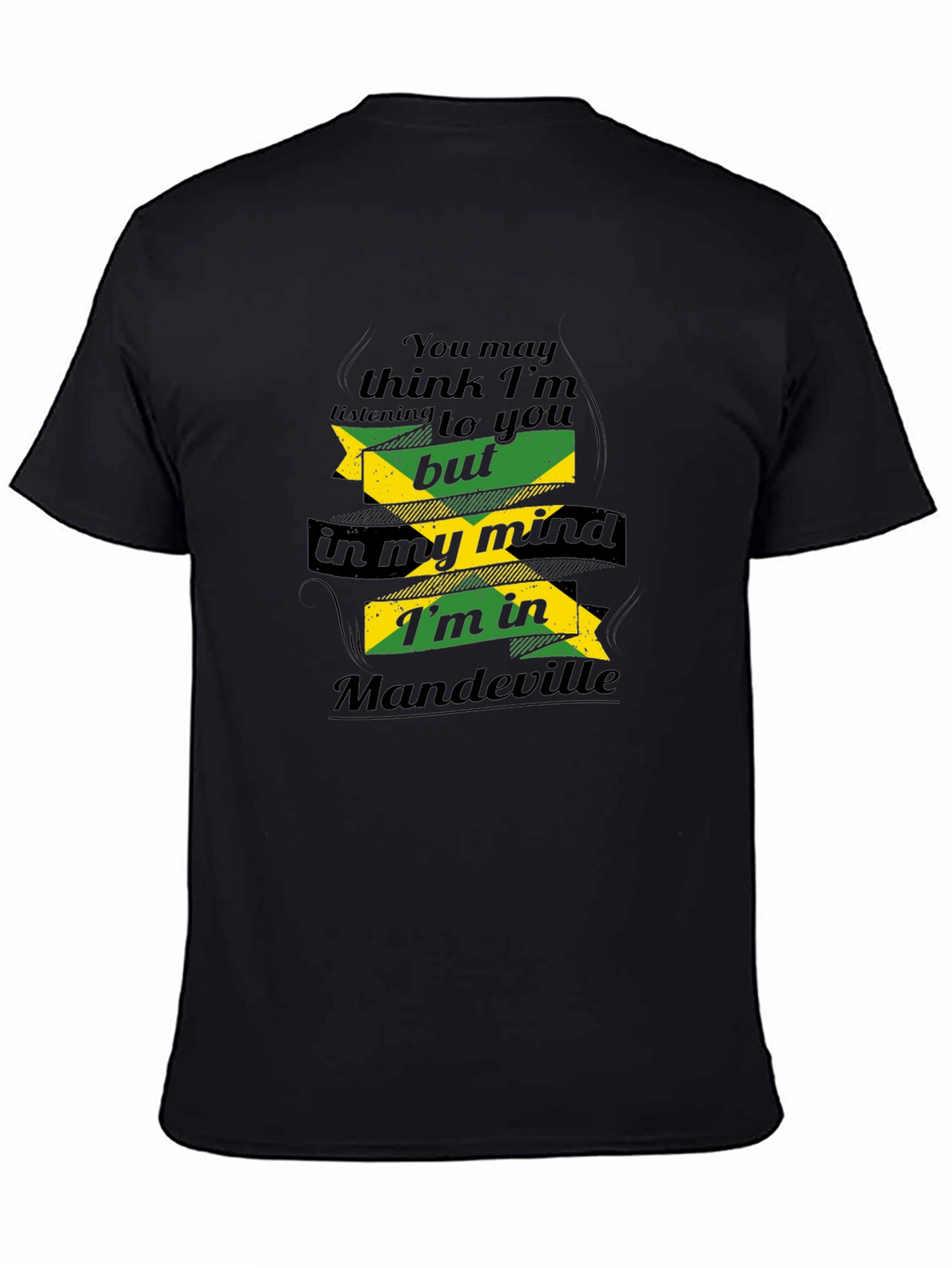 Mandeville Mind T-Shirt: Jamaican Pride Graphic Tee