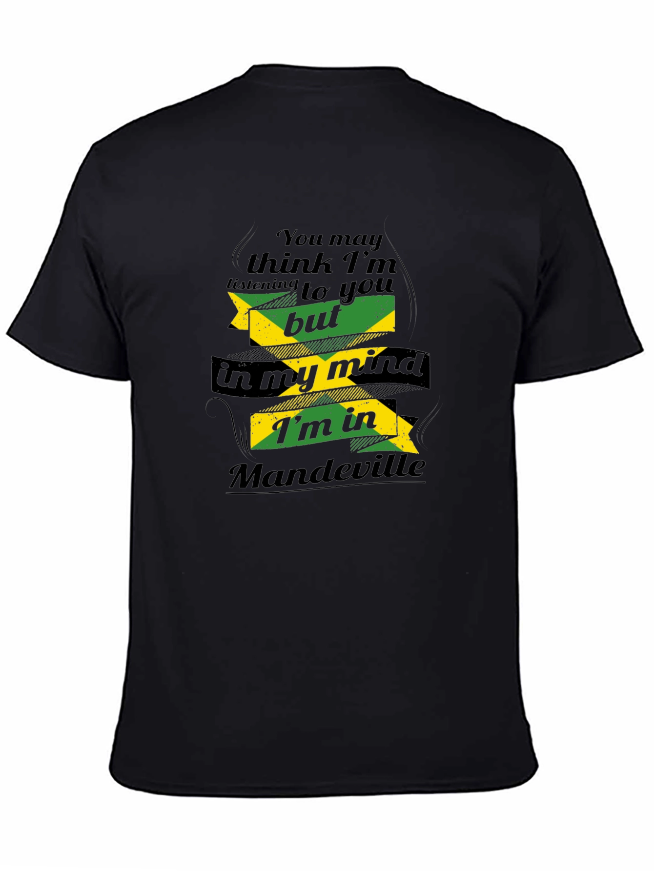 Mandeville Mind T-Shirt: Jamaican Pride Graphic Tee