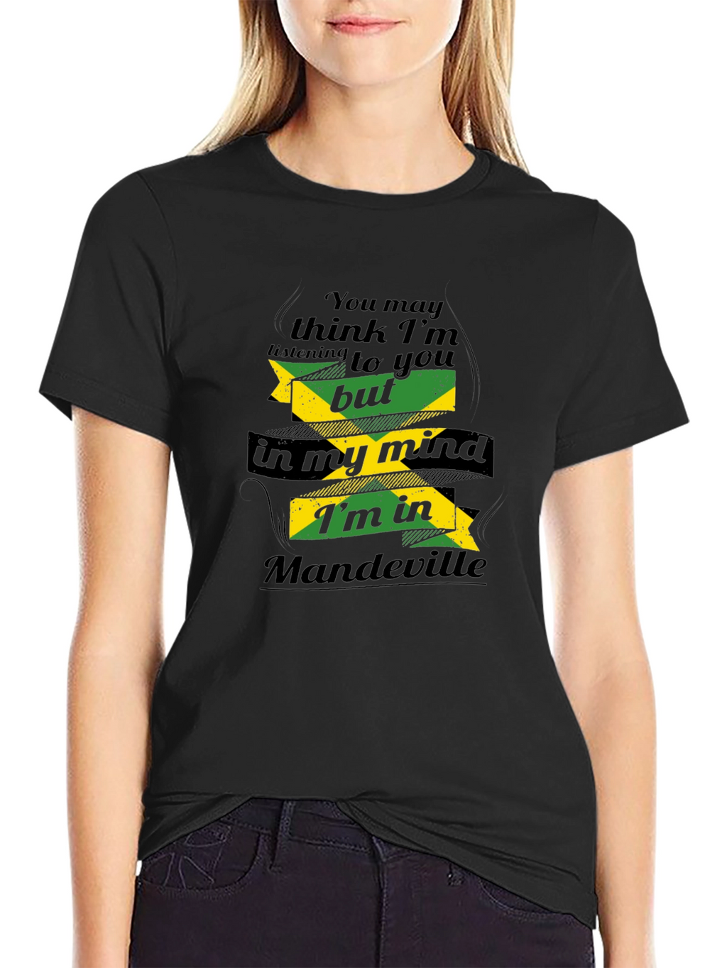 Mandeville Mind T-Shirt: Jamaican Pride Graphic Tee