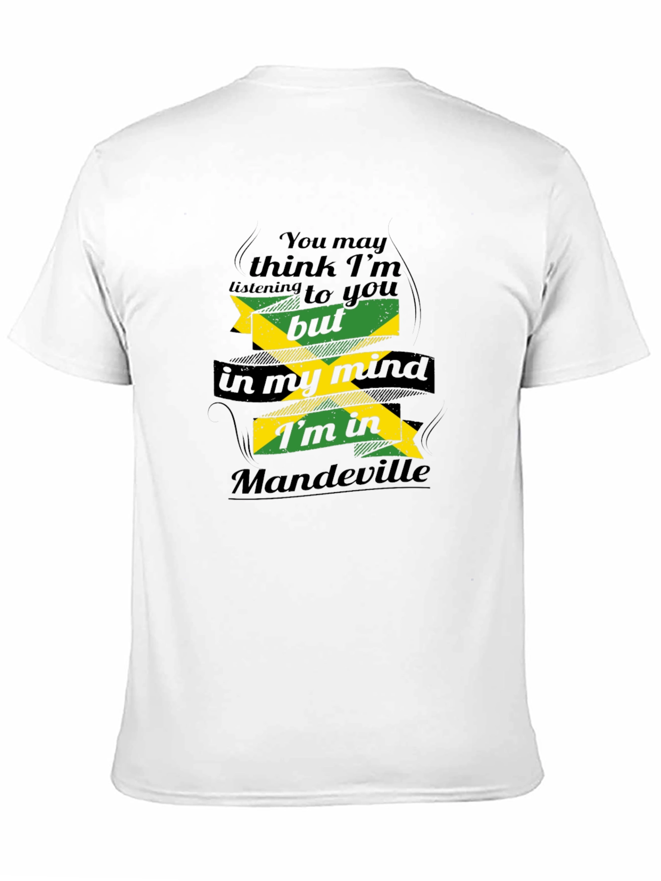 Mandeville Mind T-Shirt: Jamaican Pride Graphic Tee