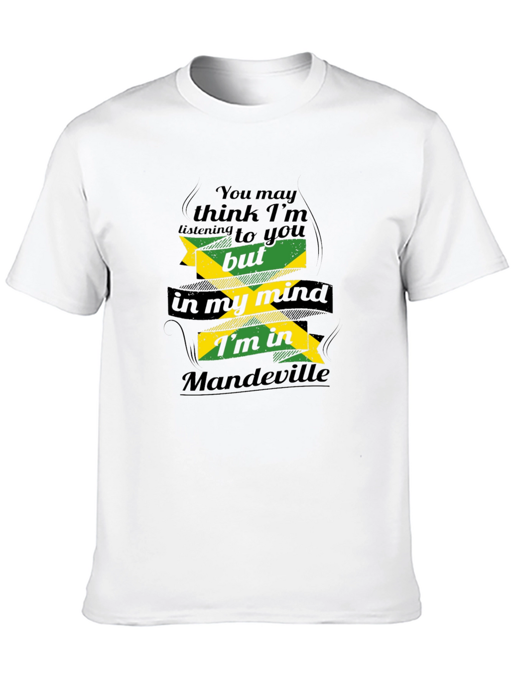 Mandeville Mind T-Shirt: Jamaican Pride Graphic Tee