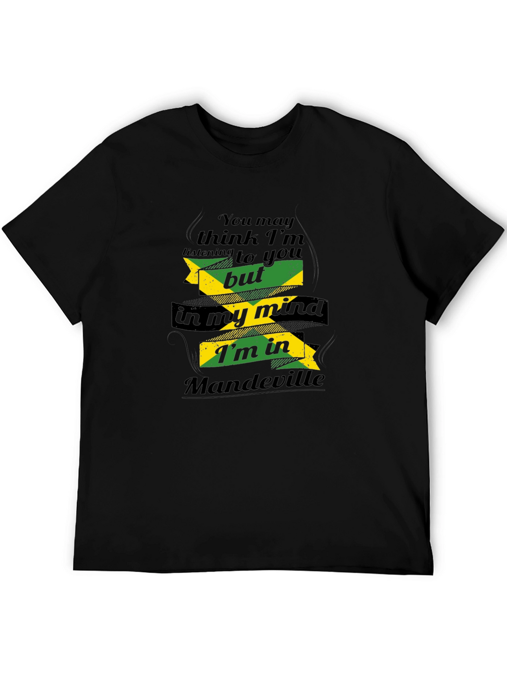 Mandeville Mind T-Shirt: Jamaican Pride Graphic Tee
