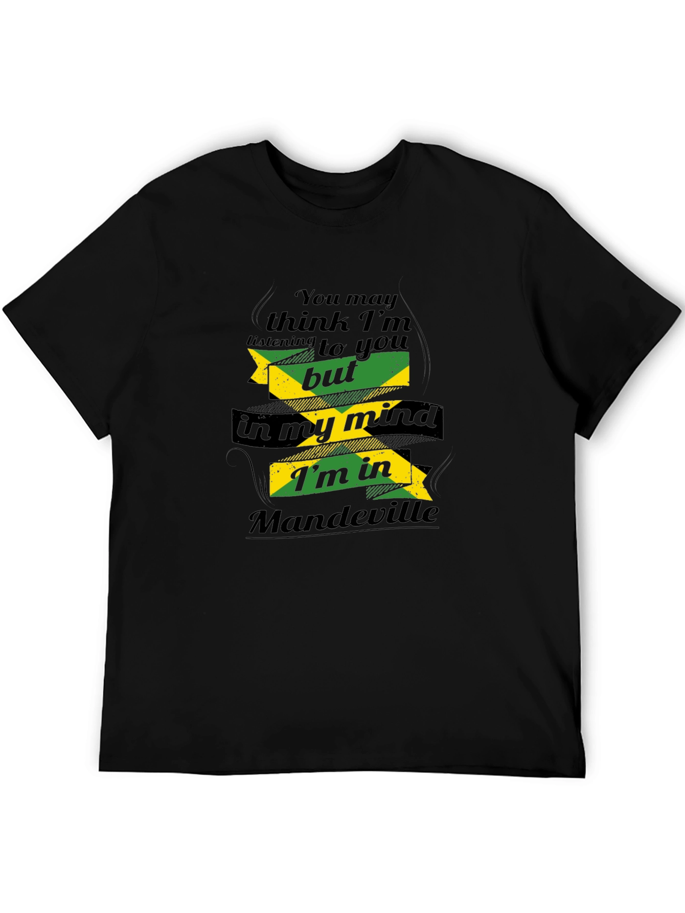 Mandeville Mind T-Shirt: Jamaican Pride Graphic Tee