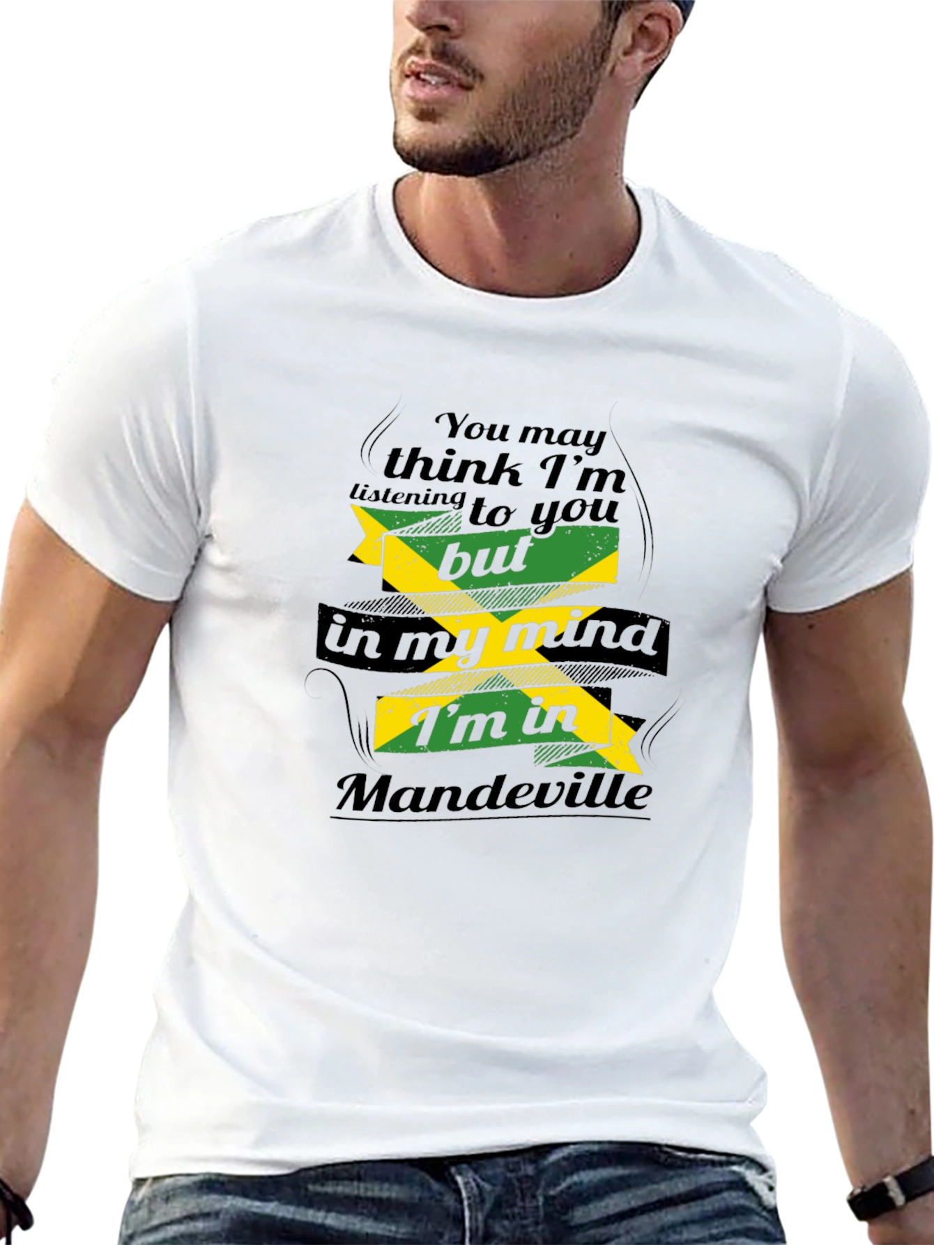 Mandeville Mind T-Shirt: Jamaican Pride Graphic Tee