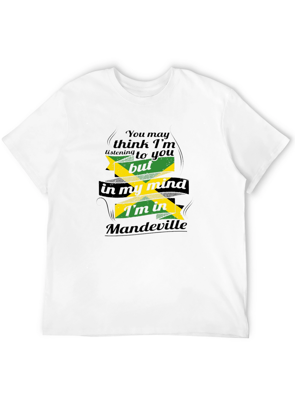 Mandeville Mind T-Shirt: Jamaican Pride Graphic Tee
