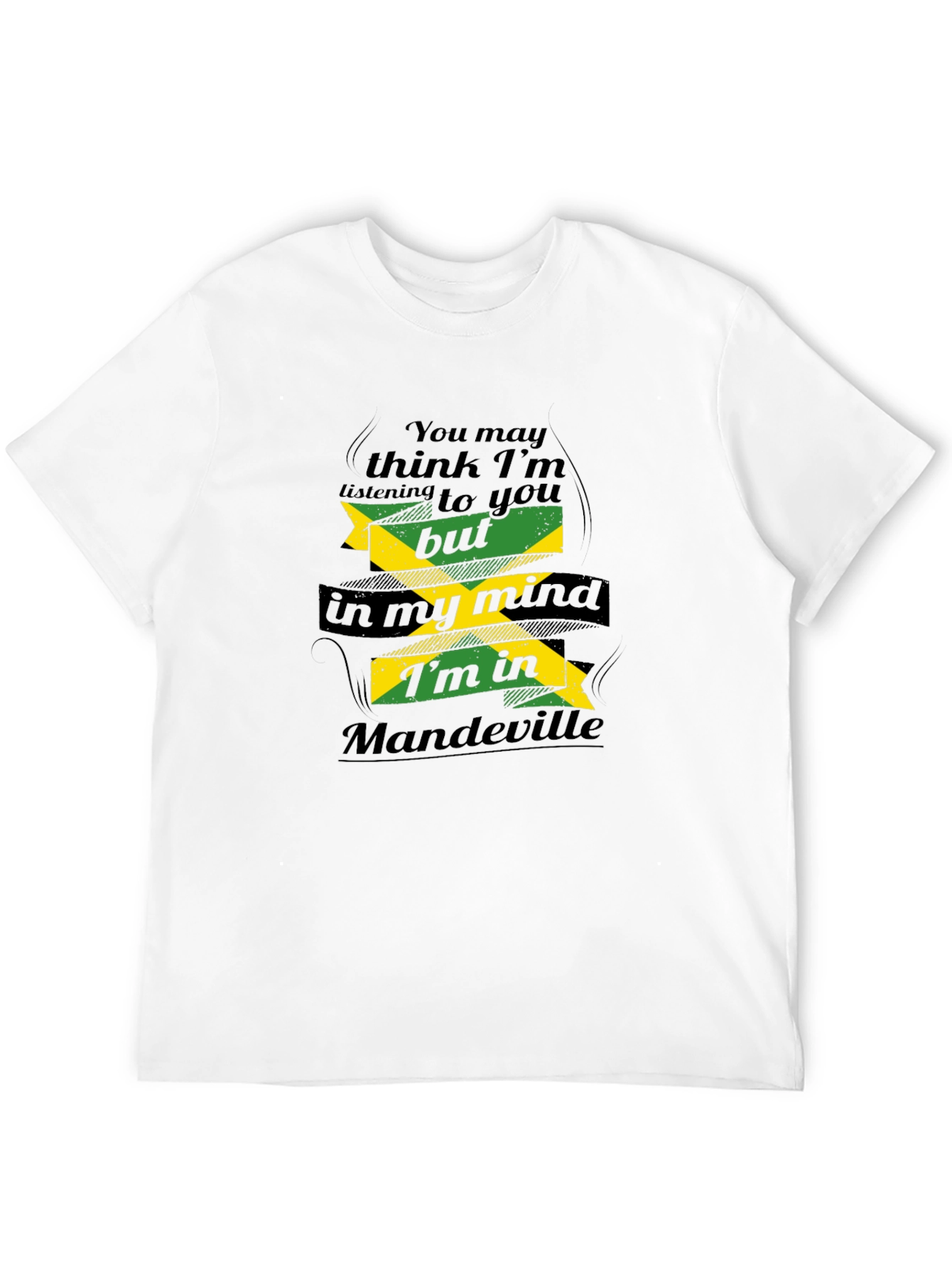 Mandeville Mind T-Shirt: Jamaican Pride Graphic Tee