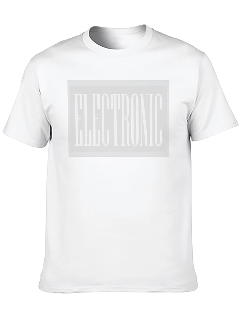Electronic Graphic Black T-Shirt