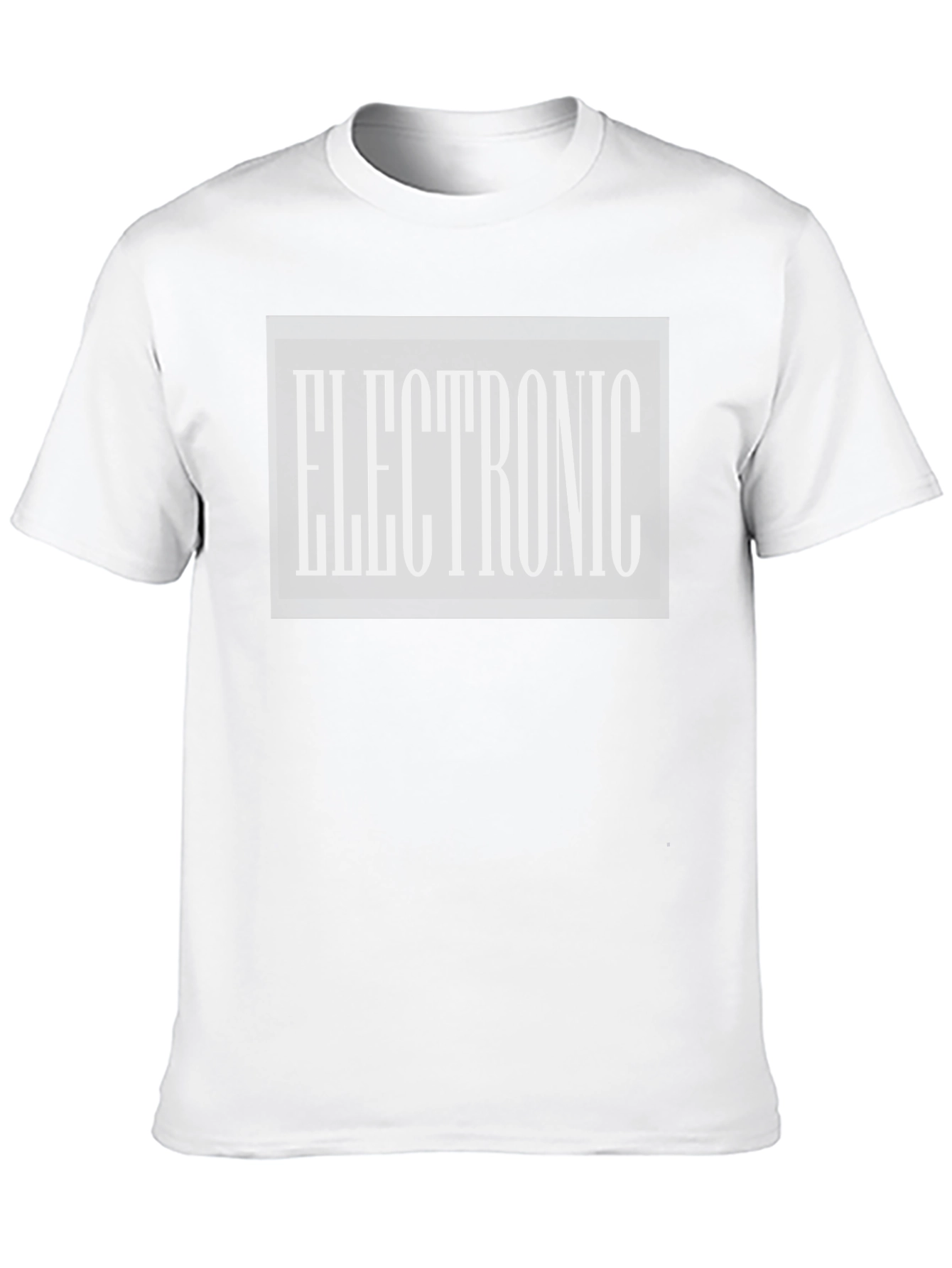 Electronic Graphic Black T-Shirt