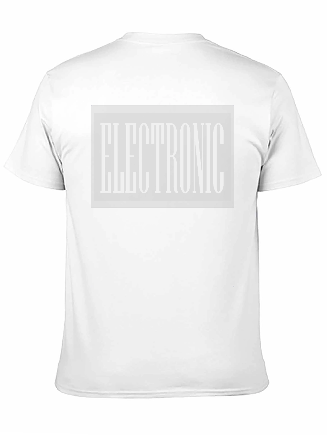 Electronic Graphic Black T-Shirt