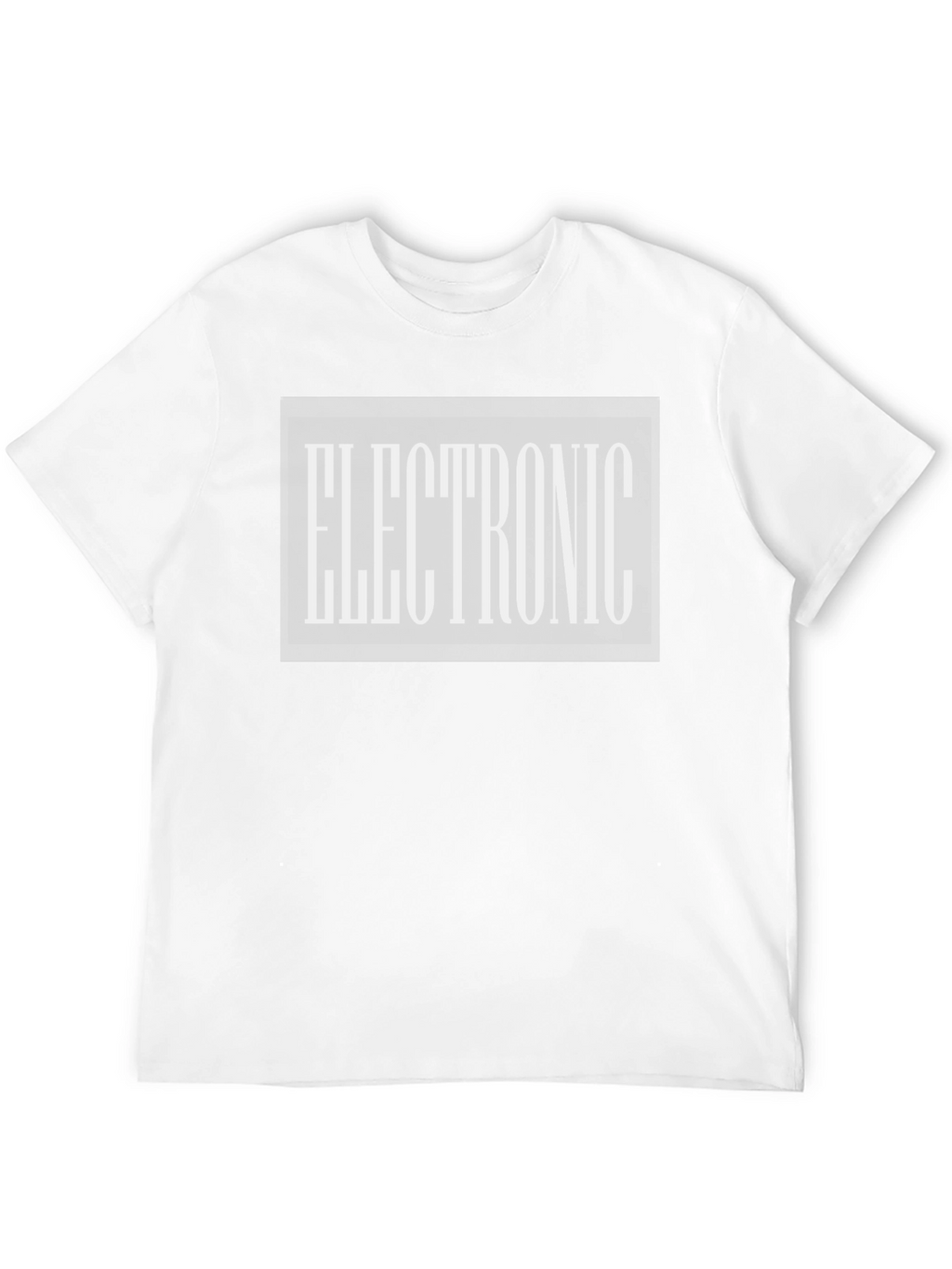 Electronic Graphic Black T-Shirt