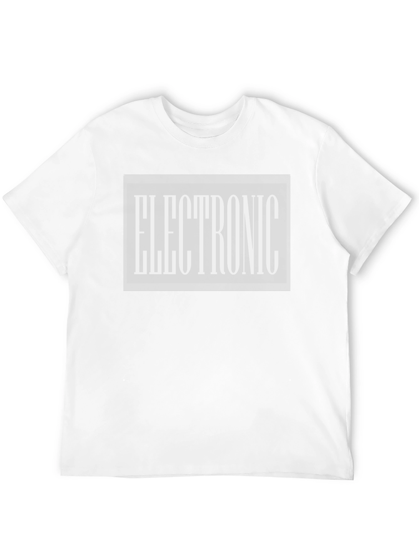 Electronic Graphic Black T-Shirt
