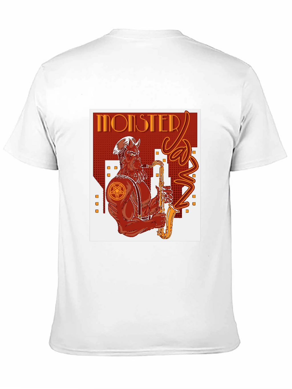 Monster Jazz Graphic Tee - Black