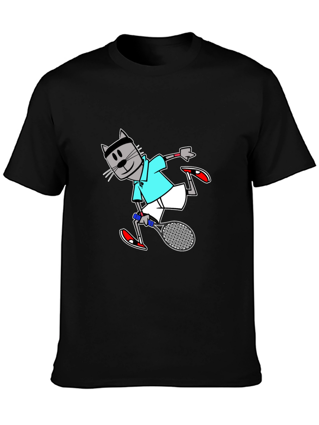 Tennis Cat T-Shirt
