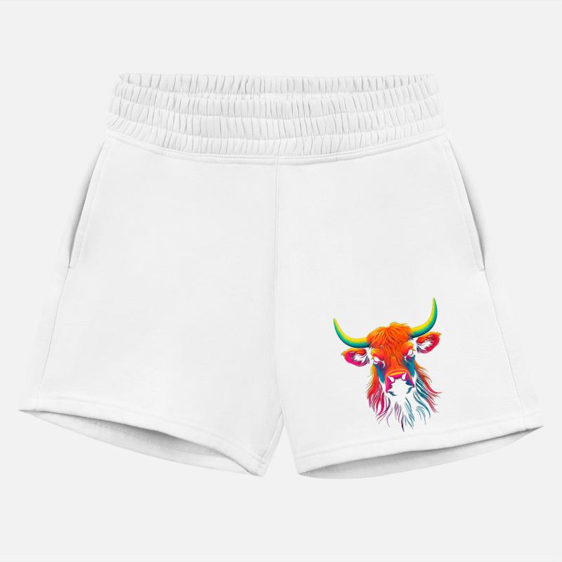 Highland Colorful Animal Graphic