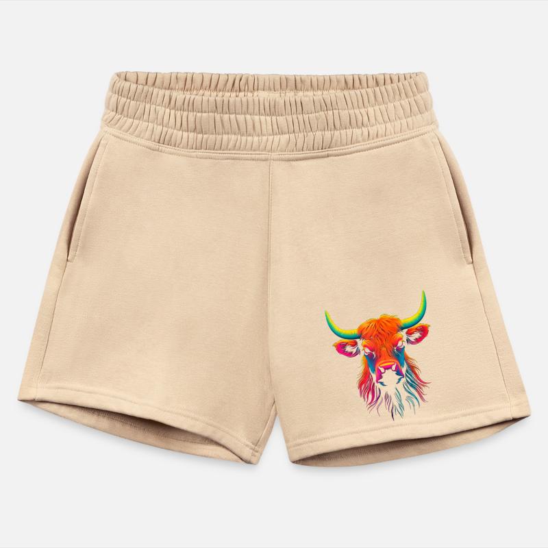 Highland Colorful Animal Graphic