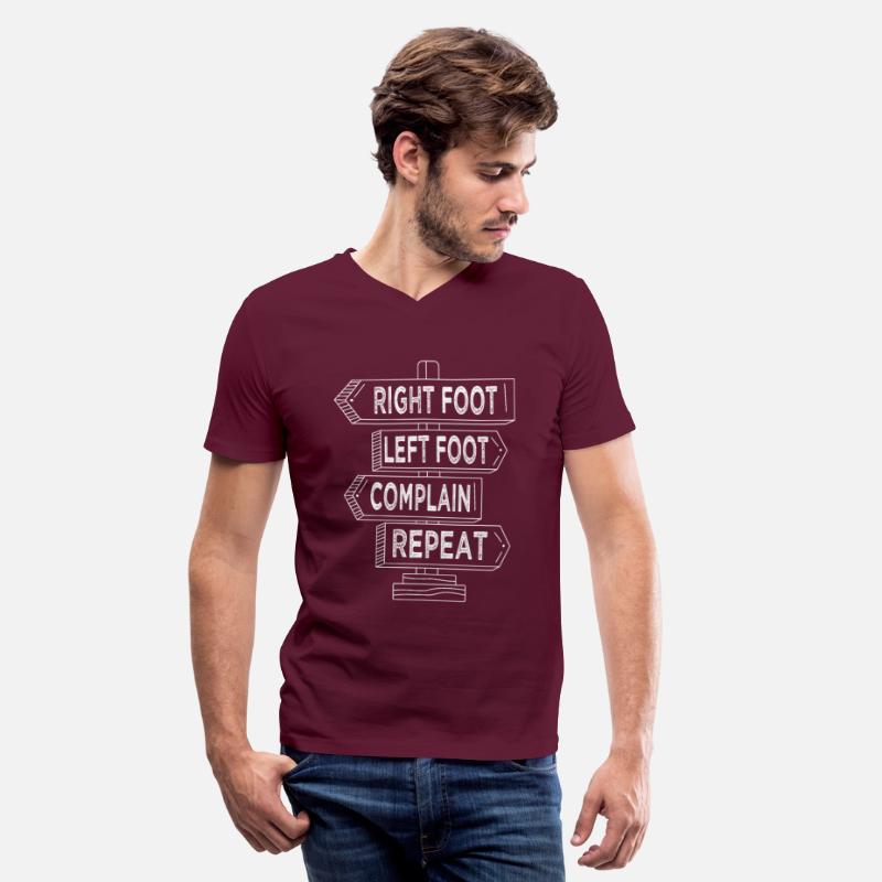 Hiking right foot left foot complain repeat hiker