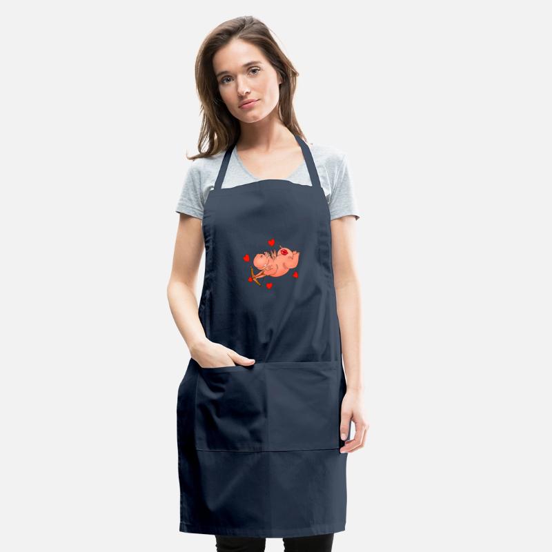 Hippo Cupid. Happy Valentine's Day